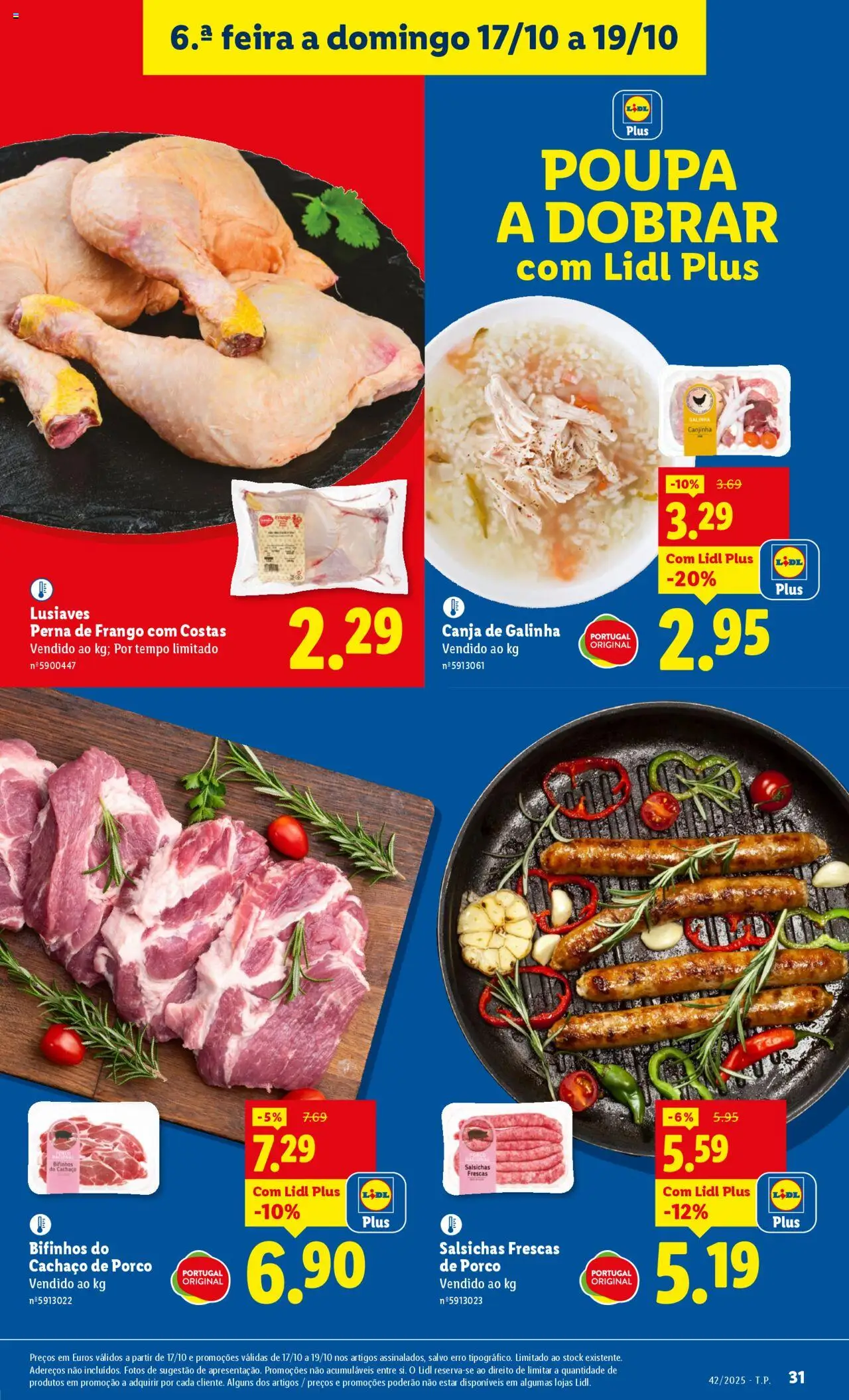 Lidl folheto │ válido de 13.10.2025 | Página: 31 | Produtos: Frango
