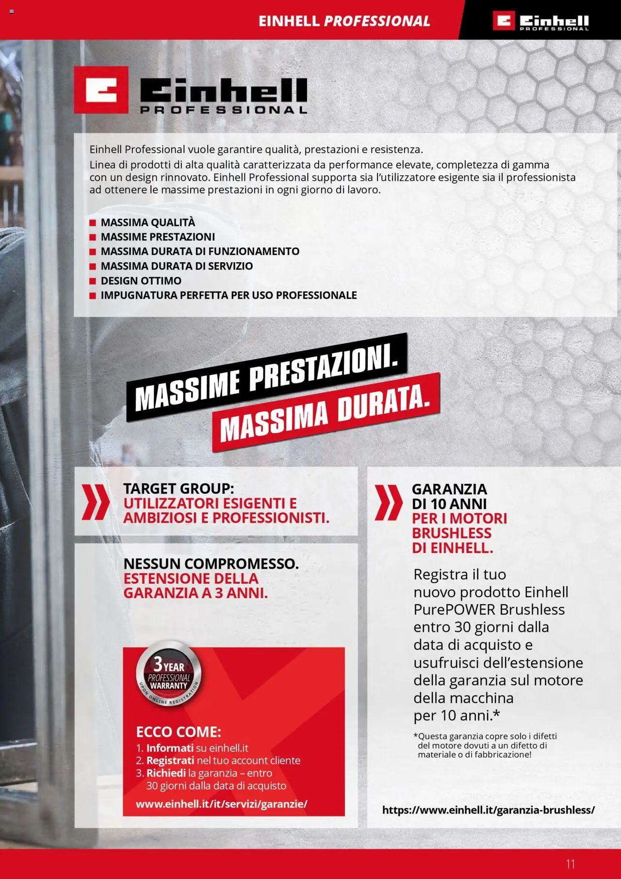 Volantino Einhell del 06.02.2025 | Pagina: 11 | Prodotti: Data