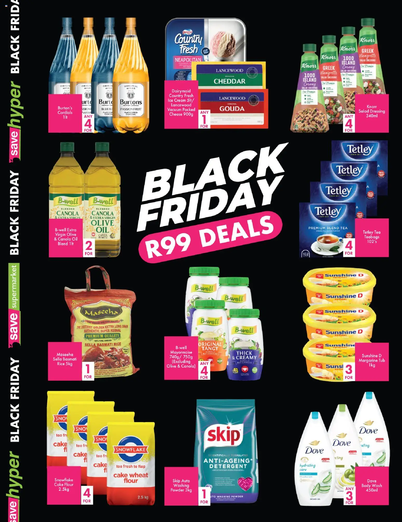 New Save catalogue – valid from 28.11.2025 | Page: 4 | Products: Cake, Salad dressing, Mixer, Ice cream