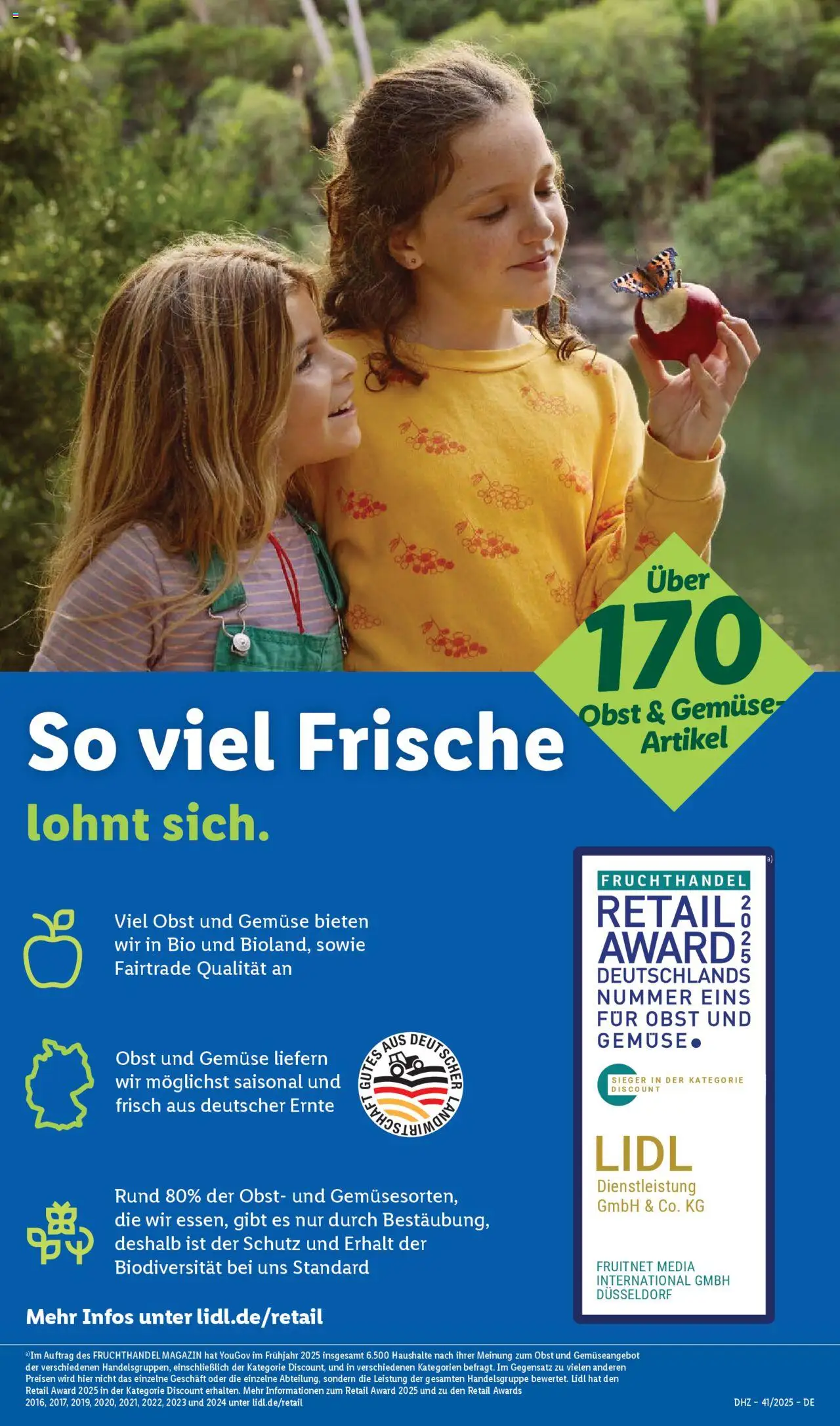 Lidl Prospekt 	 – gültig ab 06.10.2025 | Seite: 9 | Produkte: Gemüse, Obst