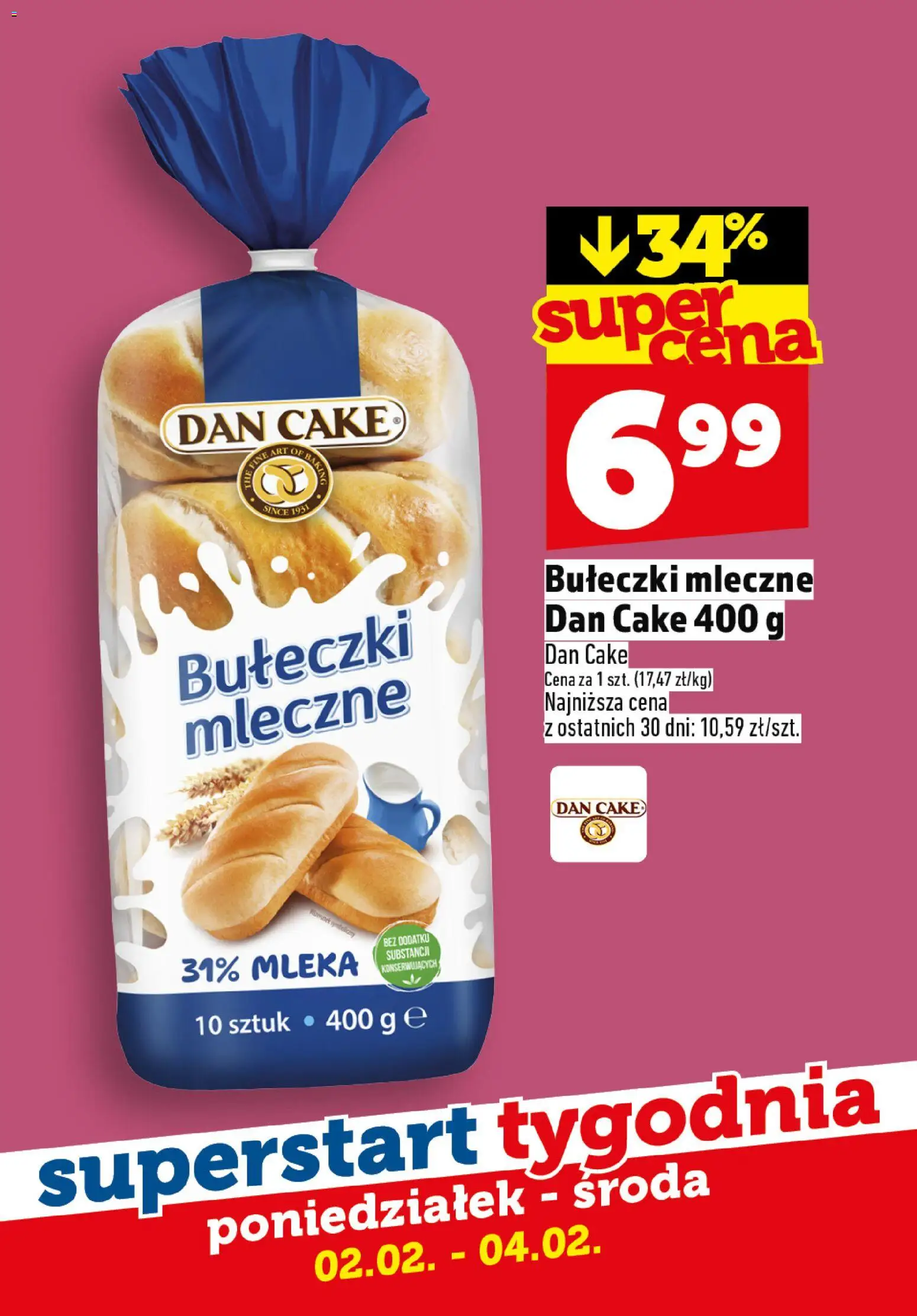 Topaz Gazetka - Superstart tygodnia od 02.02.2026 | Strona: 6 | Produkty: Mleka