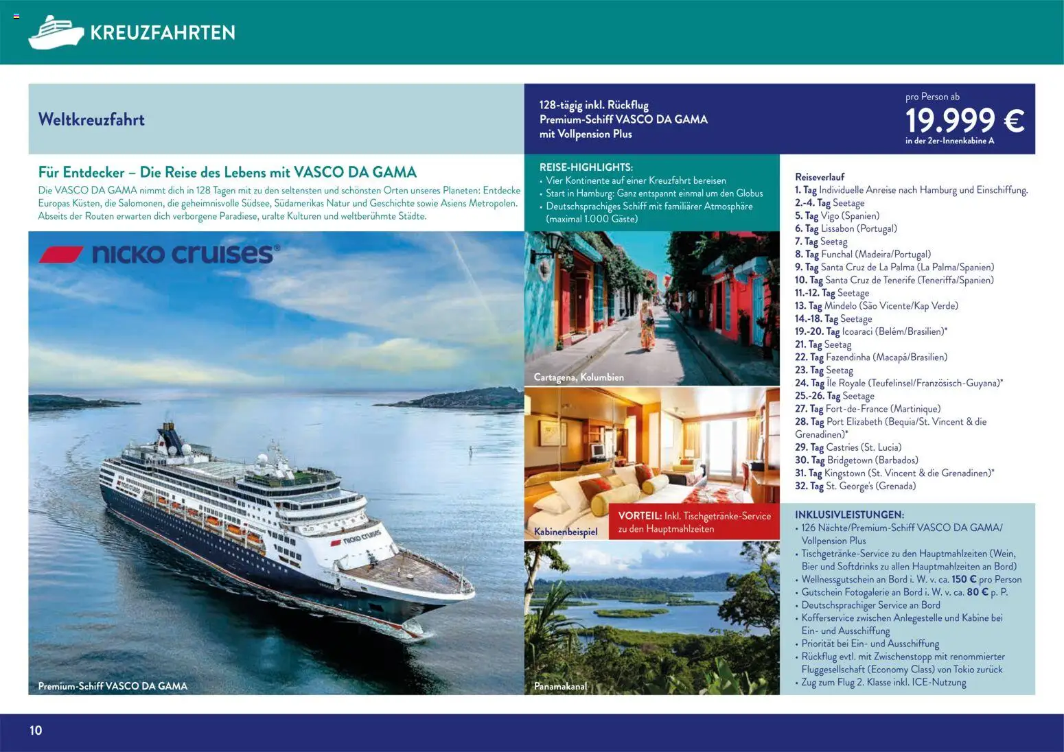 Aldi Reisen Unsere Traumreisen – gültig ab 01.11.2025 | Seite: 10 | Produkte: Bier