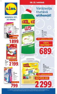 Lidl akciós ujság - amely érvényes a következő dátumtól: 21.08.2025 | Oldal: 70 | Termékek: Lime, Kendő, WC, Gumikesztyű