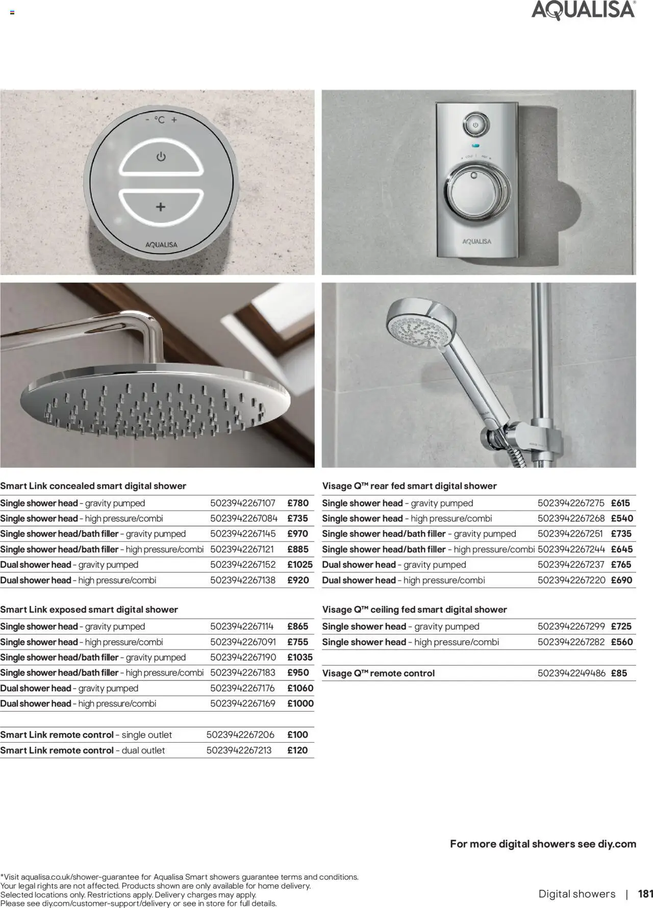  | Page: 181 | Products: Shower