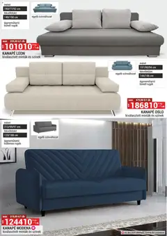 Merkury Market Akciós újság - amely érvényes a következő dátumtól: 02.01.2026 | Oldal: 5 | Termékek: Kanapé
