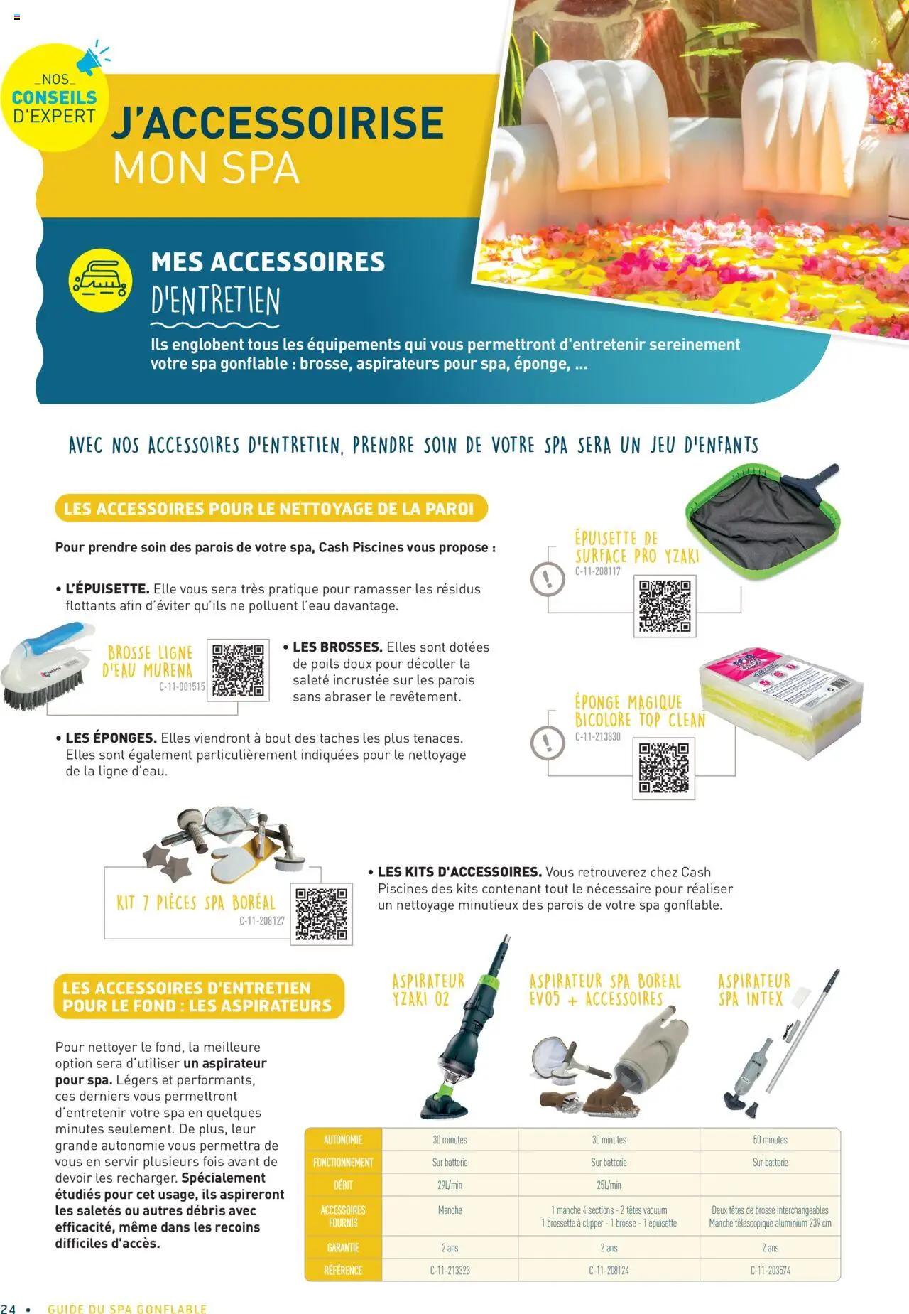  | Page: 24 | Produits: Aspirateur, Eponge, Brosse, Batterie