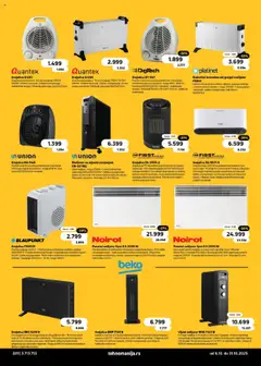 Tehnomanija katalog - pregled Tehnomanija kataloga - važi od 06.10.2025 | Strana: 18 | Proizvode: Ventilator, Radijator, Kabl, Grejalica