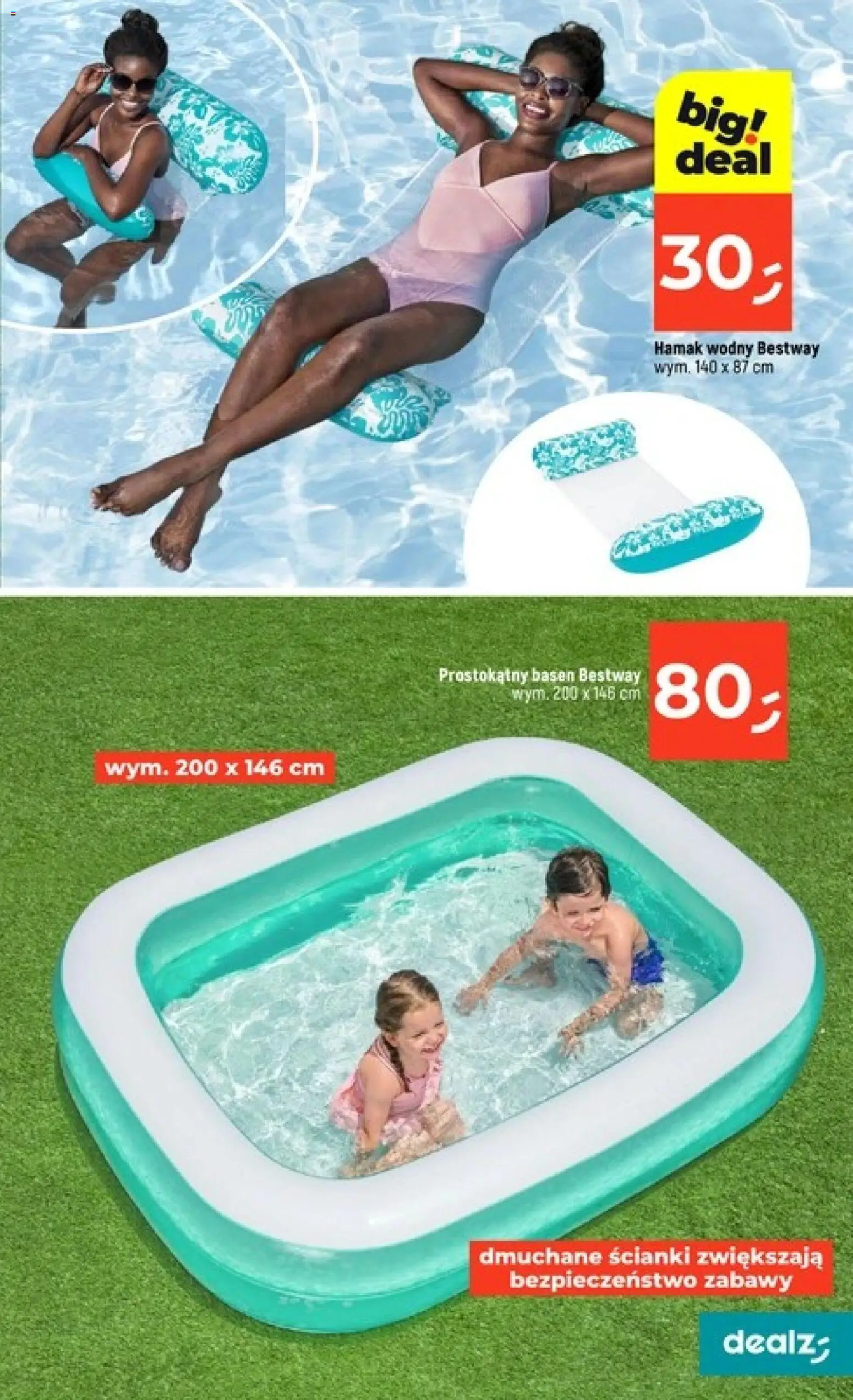 Dealz gazetka od 30.04.2026 | Strona: 25 | Produkty: Basen, Hamak