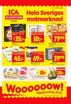 ICA Kvantum - Tumba - Förhandsvisning av reklamblad från butik ICA Kvantum aktuell från 17.11.2025