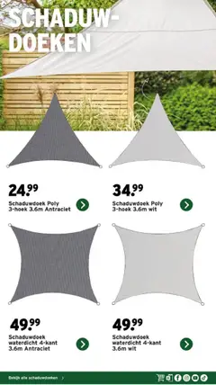 GAMMA - Tuinmeubelen magazine - Voorbeeld van een folder van GAMMA, geldig van 12.03.2025 | Pagina: 26 | Producten: Doeken