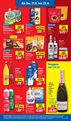 Lidl Prospekt 	 - gültig ab dem 18.08.2025 | Seite: 59 | Produkte: Lenor, Bacardi, Bad, Limonade