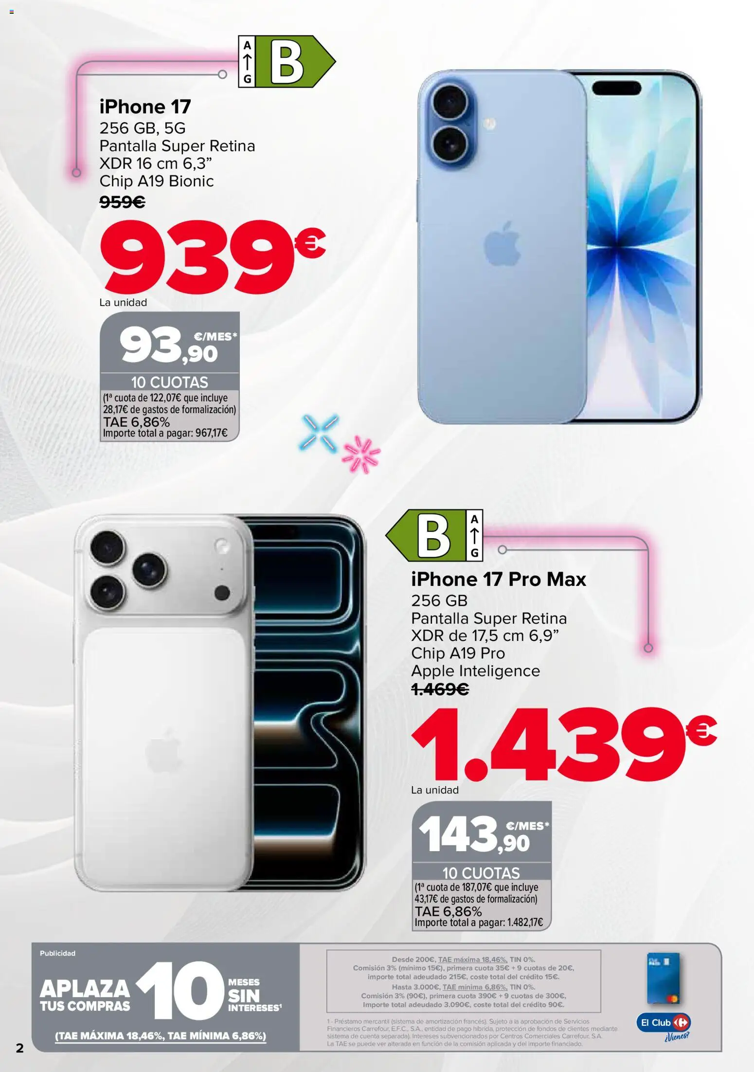 Carrefour Apple Days │ válido desde el 12.03.2026 | Página: 2 | Productos: Apple, Iphone