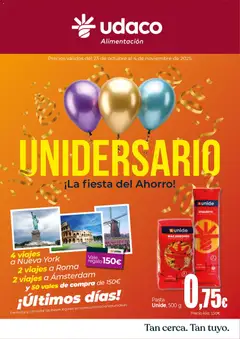 Vista previa Unide - La fiesta de ahorro válido desde el 23.10.2025