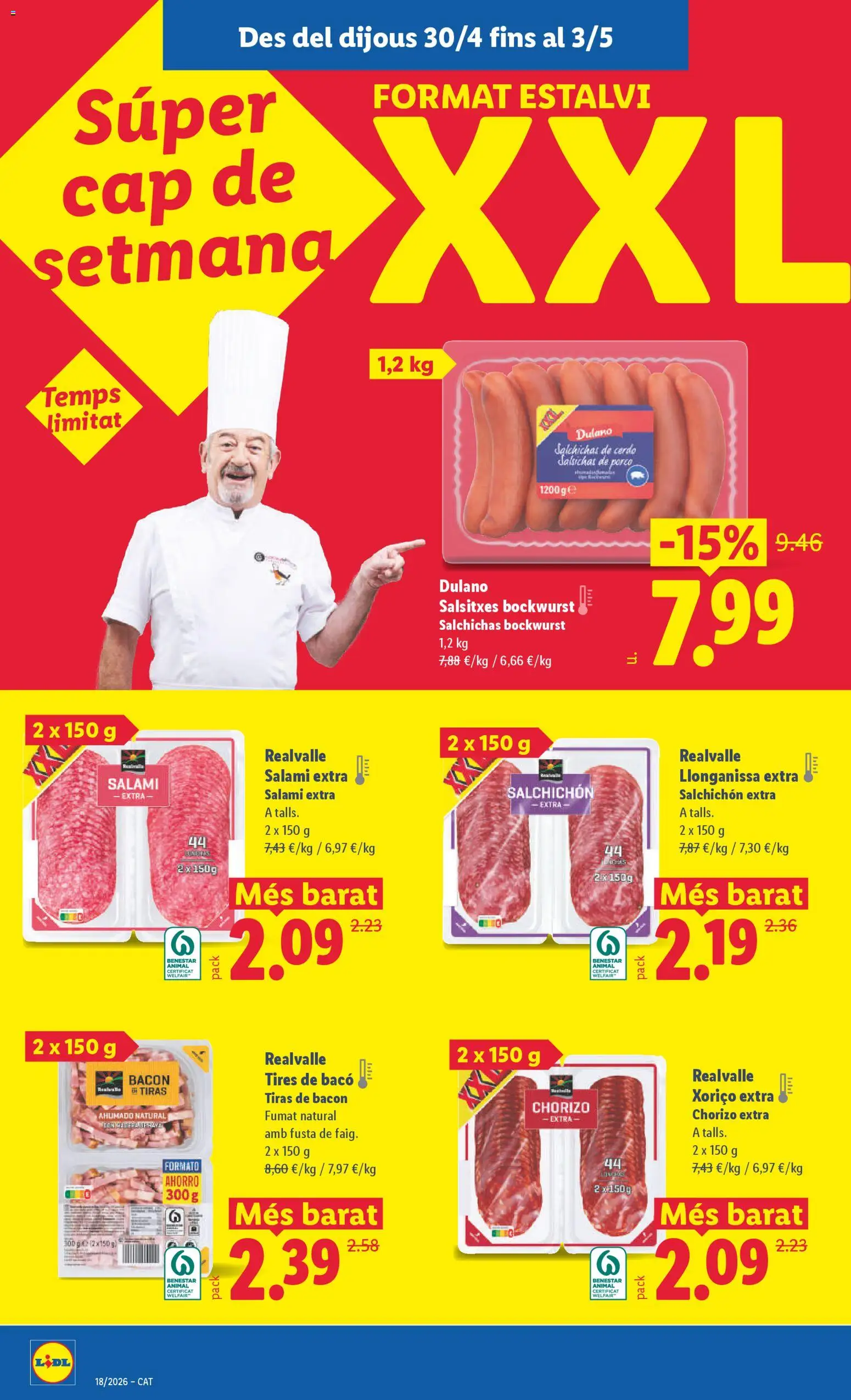 Lidl folleto │ válido desde el 27.04.2026 | Página: 32 | Productos: Cerdo, Salami