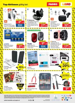Libro Flugblatt ab 23.10.2025 gültig | Seite: 8 | Produkte: Wasser, Smartphone, Maus, Batterie