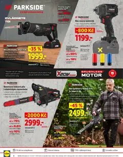 Náhled letáku Aku pila ocaska, Smart 4 Ah, délka zdvihu: 28 mm, max. počet zdvihů: 3000 min⁻¹, Li-Ion akumulátor: Smart 4 Ah, rychlonabíječka od 03.11.2025 | Strana: 8 | Produkty: Parkside, Aku pila, Rázový utahovák, Pila