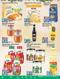 Katalog KTC - Pregled kataloga iz trgovine KTC, vrijedi od 17.12.2025 | Stranica: 25 | Proizvodi: Ulje, Mlinci, Vegeta, Suncokret