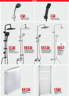 Merkury Market leták platný od 01.10.2025 | Strana: 43 | Produkty: Radiator, Sprcha