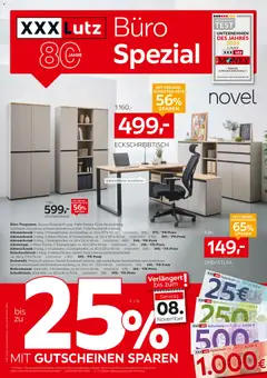 XXXL Lutz Büro Spezial ab 26.10.2025 gültig