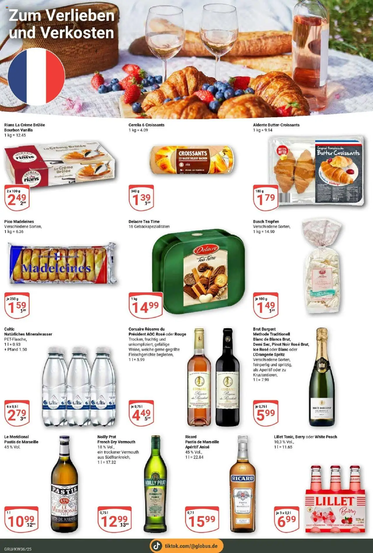 Globus prospekt Grünstadt	 – gültig ab 01.09.2025 | Seite: 16 | Produkte: Butter, Rouge, Creme, Brut dargent