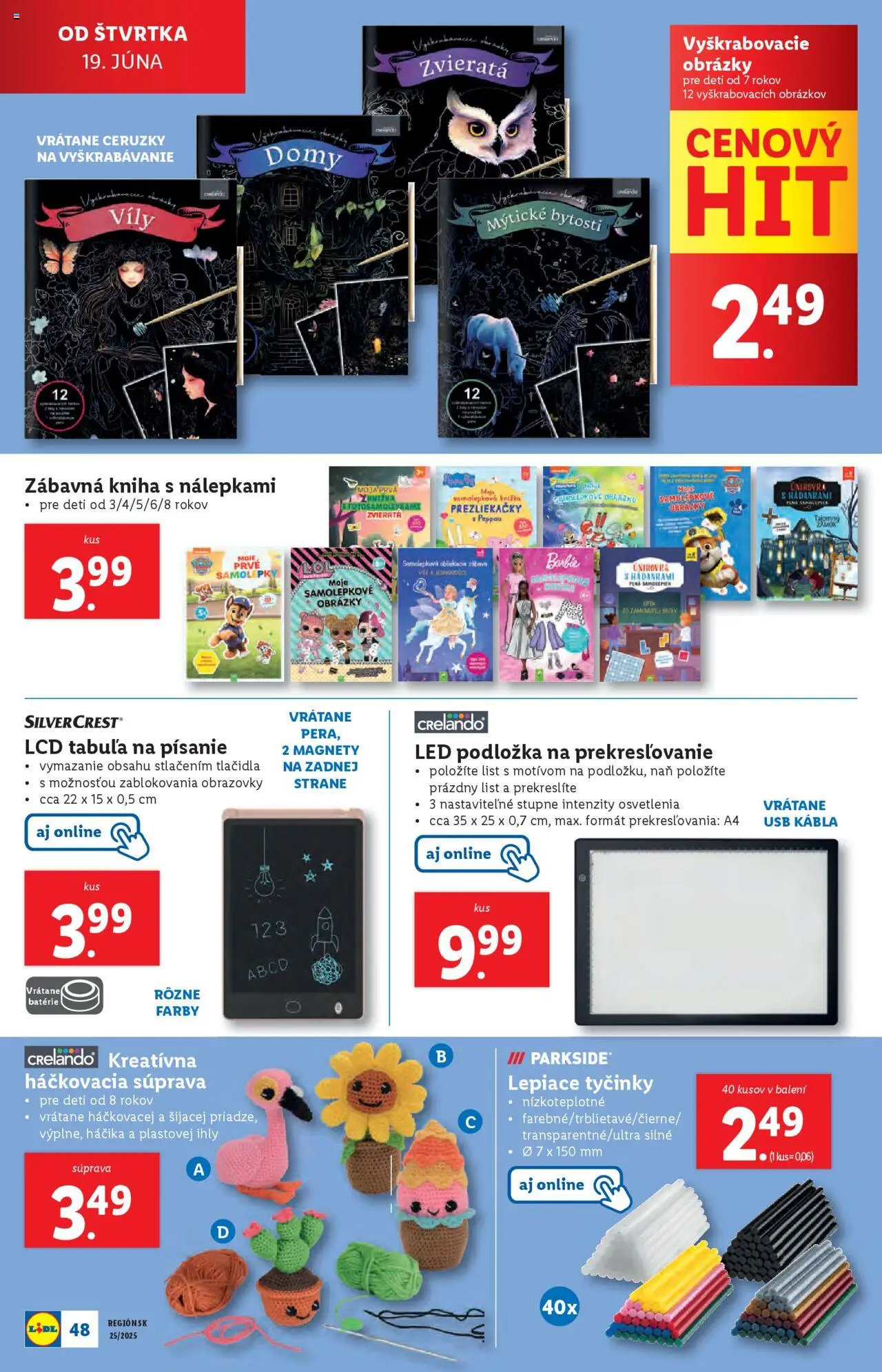 Lidl leták │ platný od 16.06.2025 | Strana: 66 | Produkty: Tablet, Parkside, Kniha, USB