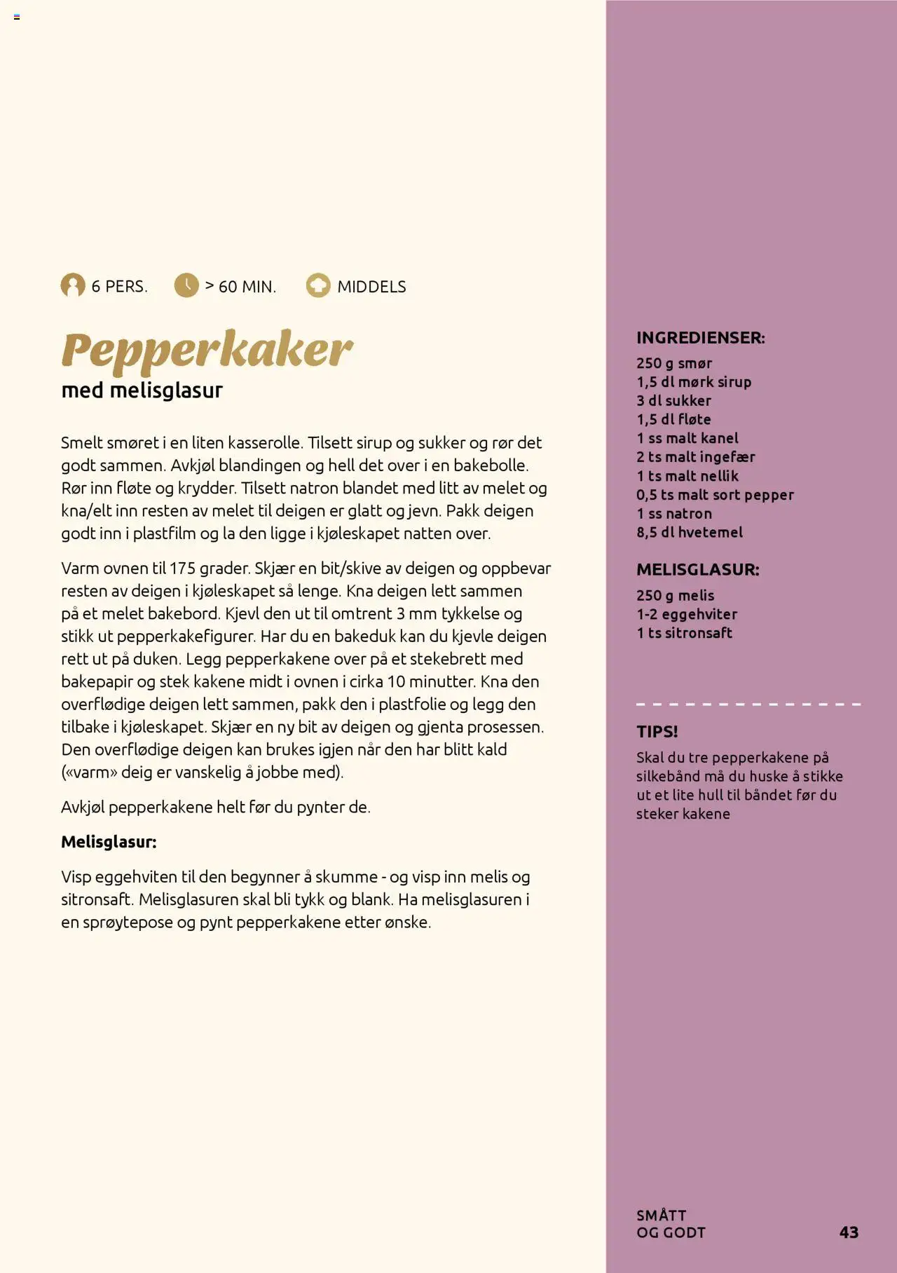  | Side: 43 | Produkter: Glove, Brassestol, Суміш дитяча, Prosecco