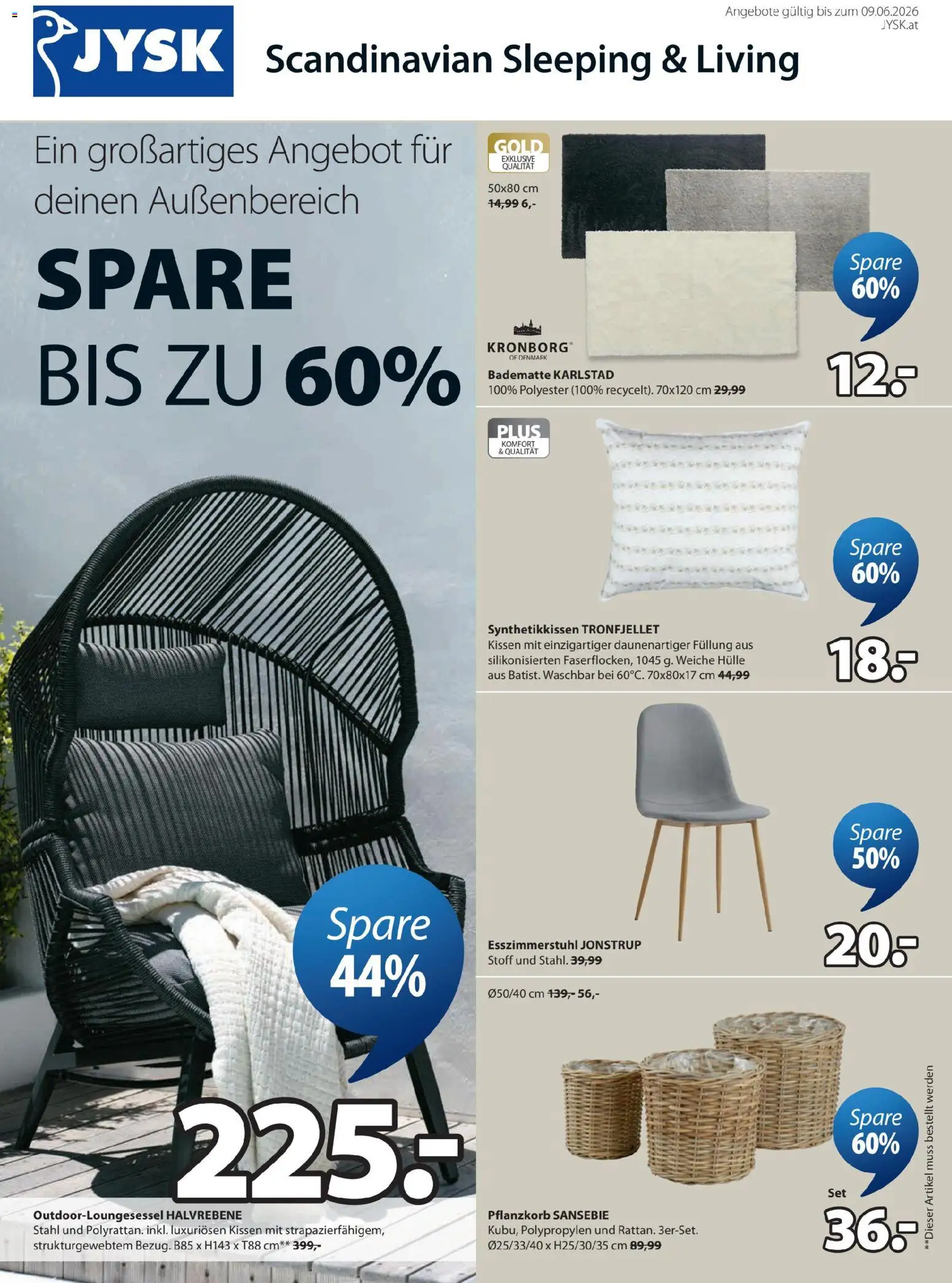 JYSK Prospekt aktuell gültig ab 28.04.2026 | Seite: 1 | Produkte: Hülle, Kissen