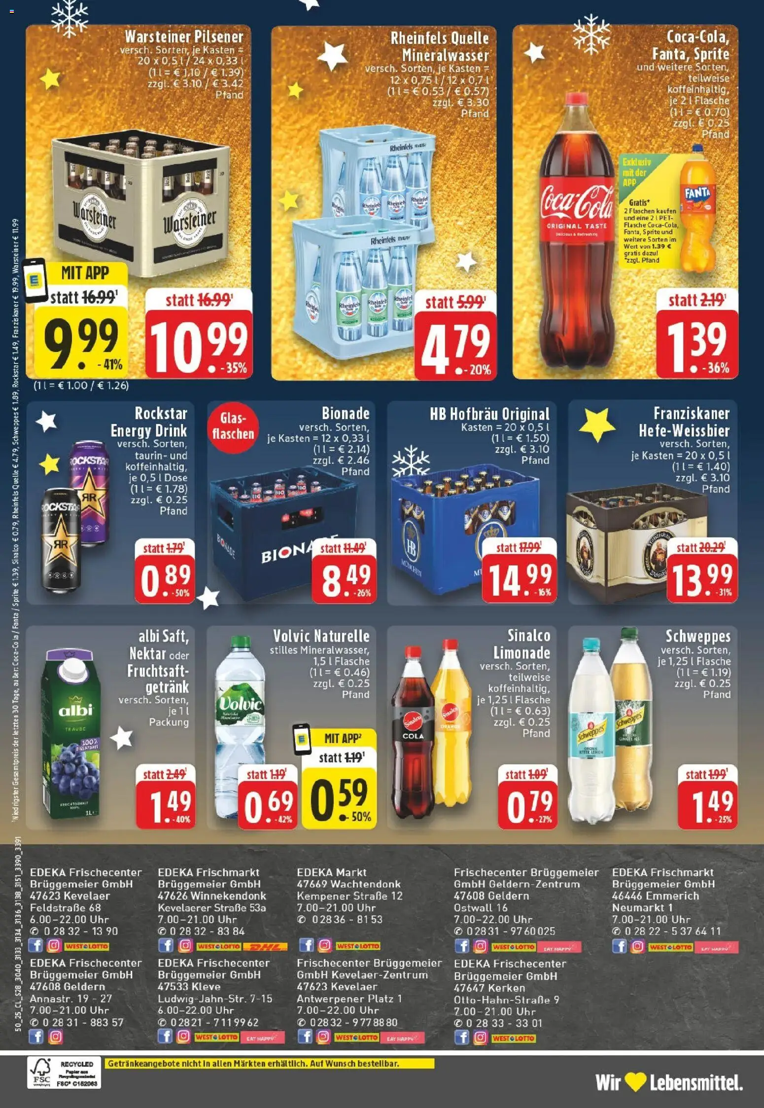 Edeka prospekt Kerken-Nieukerk	 – gültig ab 07.12.2025 | Seite: 30 | Produkte: Sprite, Energy, Mineralwasser, Fruchtsaft