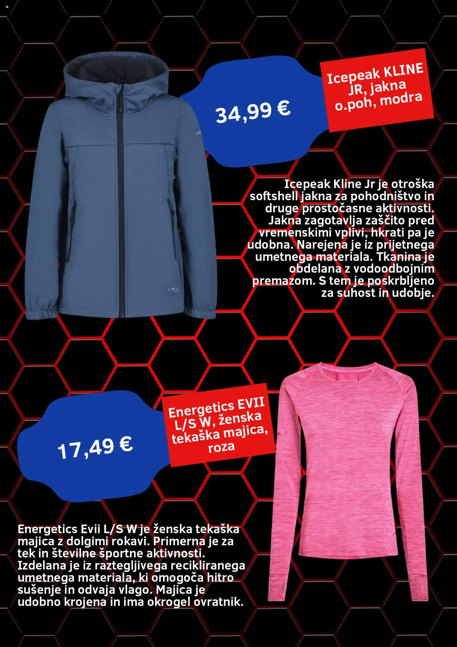 Novi Intersport katalog ponudbe – veljaven od 01.04.2026 | Stran: 2 | Izdelki: Majica, Jakna