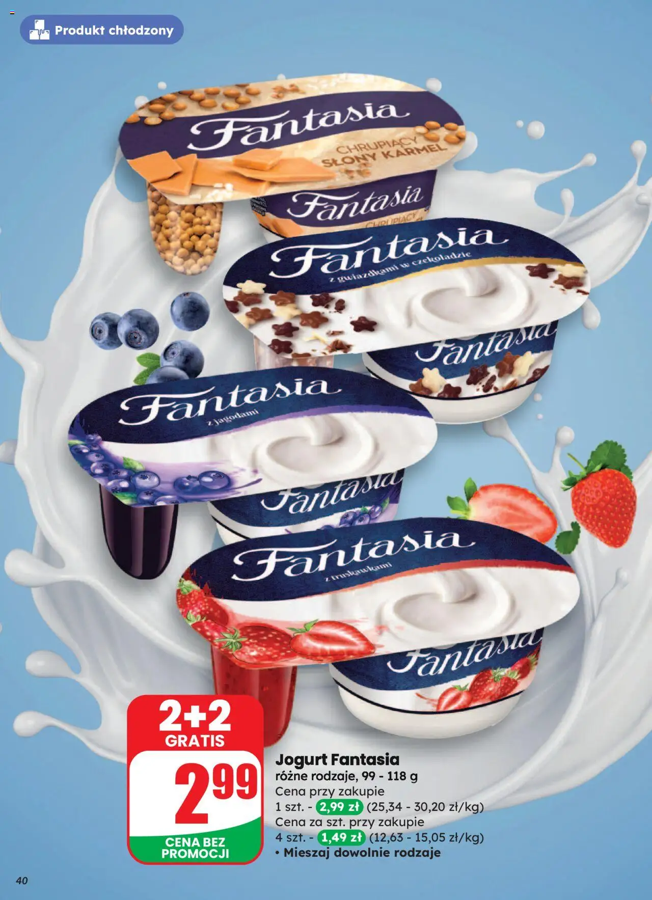 Dino Gazetka od 06.08.2025 | Strona: 40 | Produkty: Jogurt