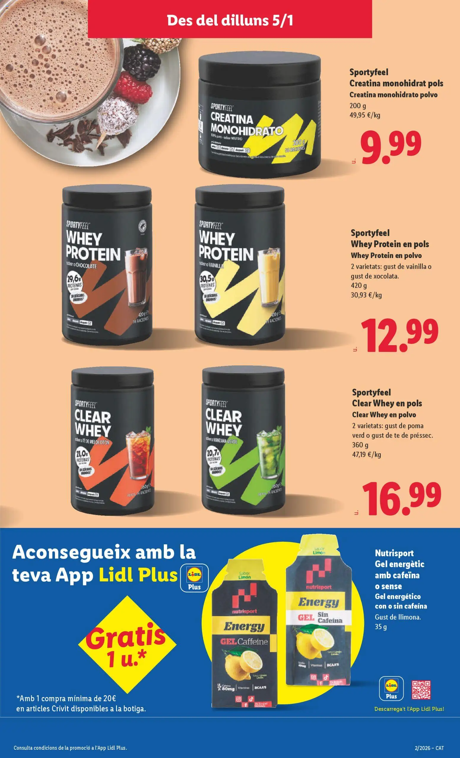 Lidl folleto de bazar │ válido desde el 05.01.2026 | Página: 9 | Productos: Polvo, Chocolate, Manzana, Té