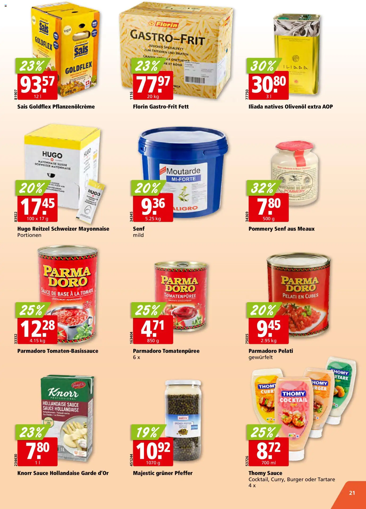 Aligro Aktionen – gültig ab 16.02.2026 | Seite: 21 | Produkte: Burger, Tomatenpüree, Mayonnaise, Pfeffer