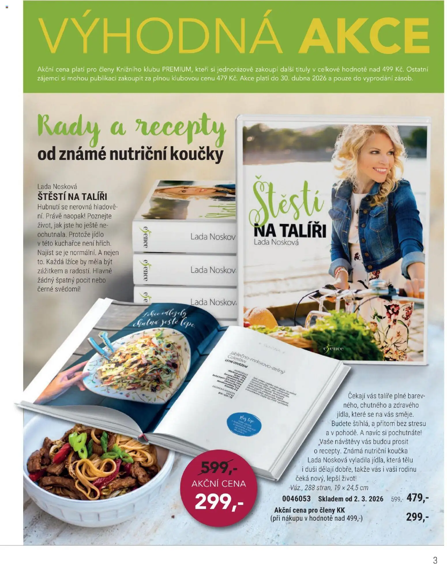 Knižní klub leták od 01.03.2026 | Strana: 3 | Produkty: Talíře, Lžíce, Coleslaw