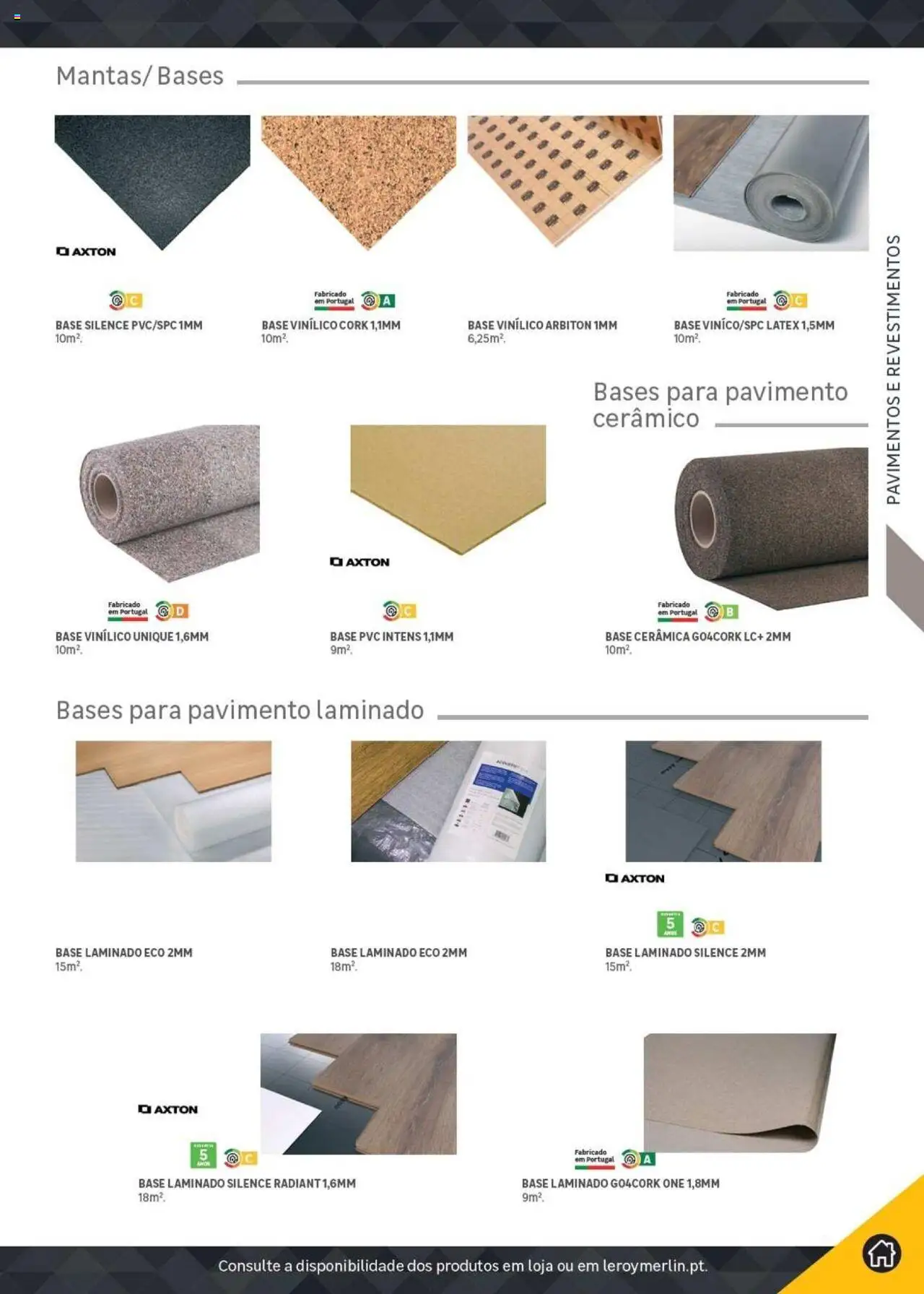 Leroy Merlin Catálogo │ válido de 18.11.2024 | Página: 151 | Produtos: Pavimento cerâmico, Base