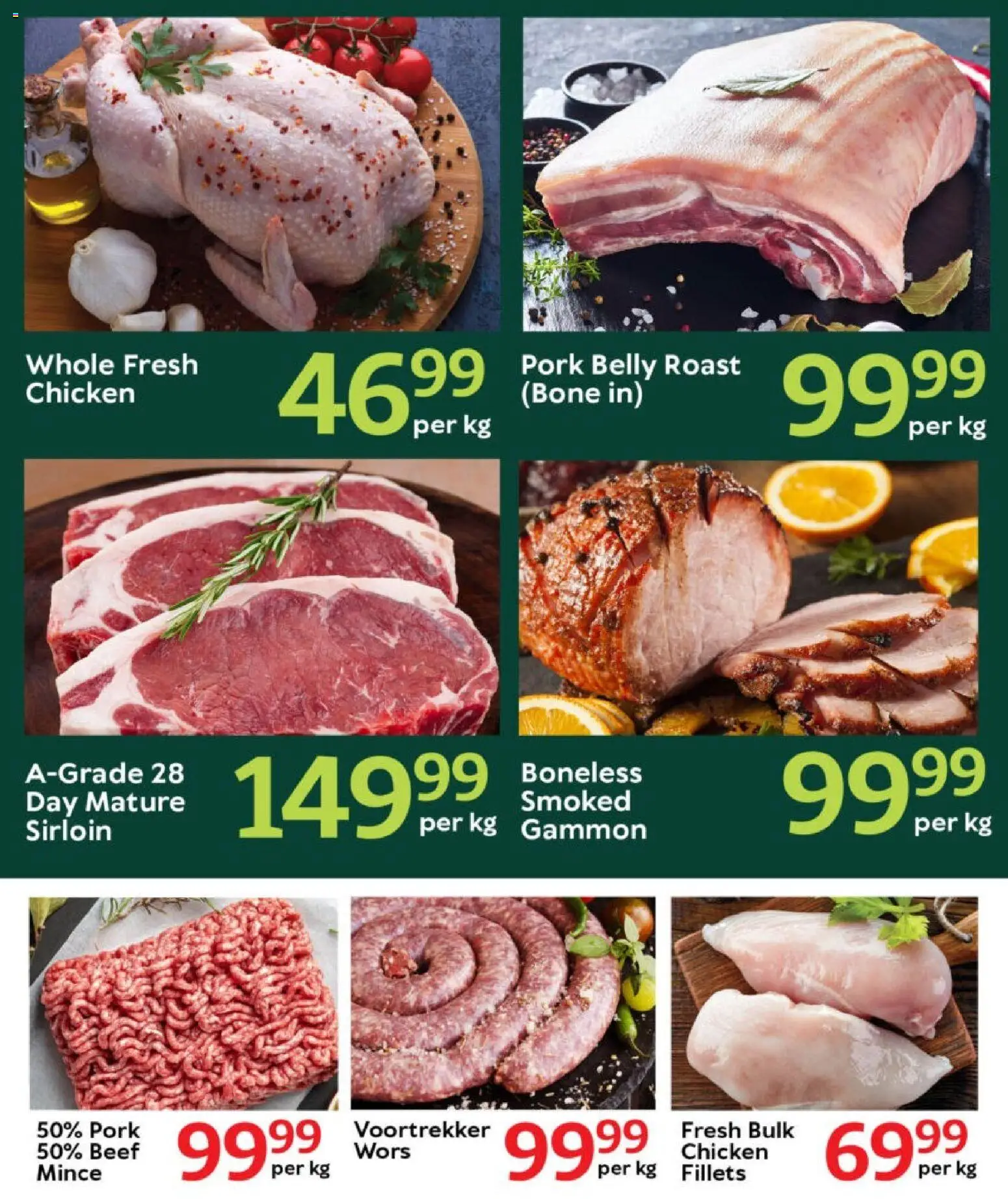 New Oxford Freshmarket catalogue – valid from 18.11.2025 | Page: 3 | Products: Chicken, Pork, Beef