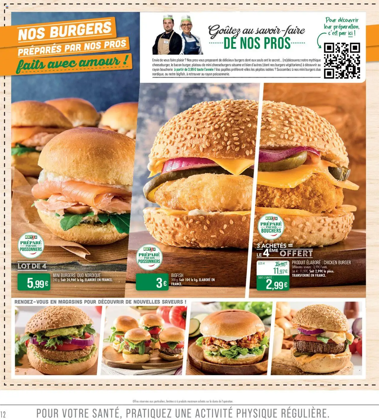  | Page: 12 | Produits: Plateau, Mini burgers