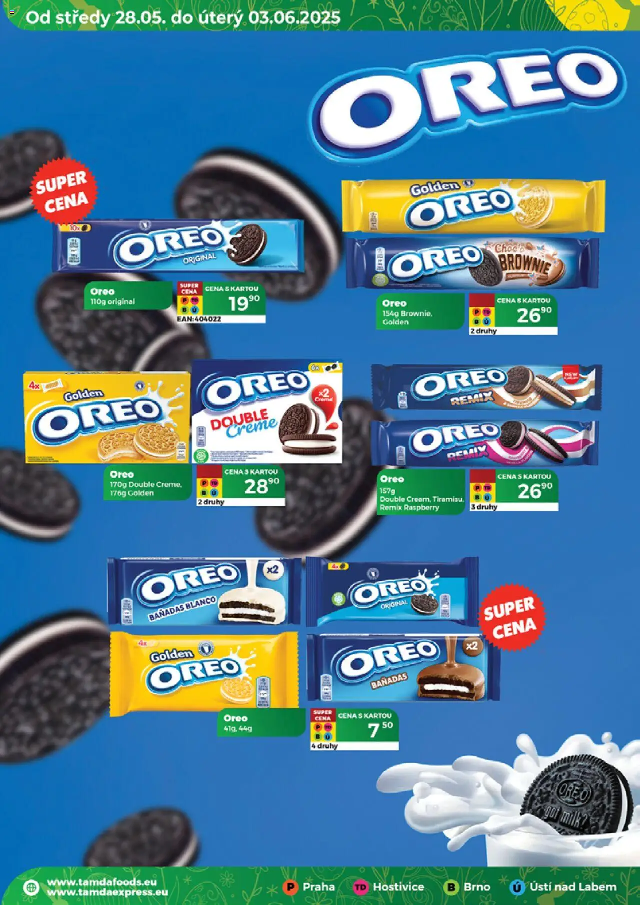 Tamda Foods leták od 28.05.2025 | Strana: 46 | Produkty: Brownie, Oreo