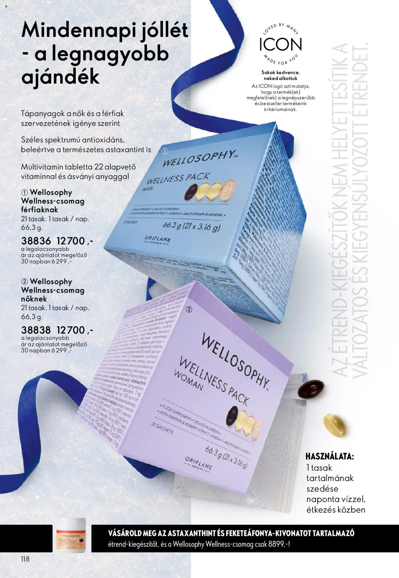 Oriflame akciós ujság - amely érvényes a következő dátumtól: 03.12.2025 | Oldal: 118 | Termékek: Multivitamin