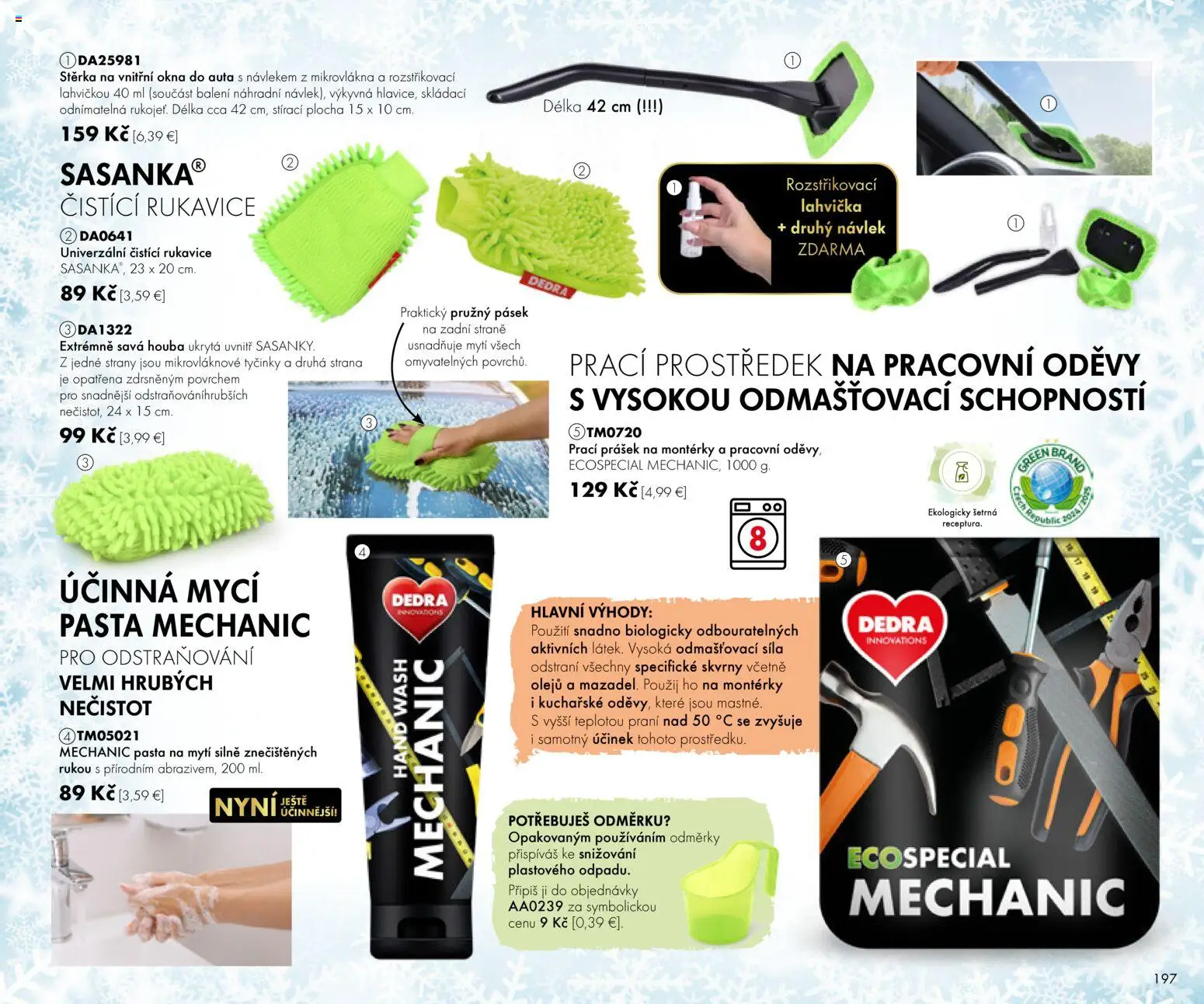 Nové Dedra akcie – leták je platný od 01.11.2025 | Strana: 97 | Produkty: Rukavice