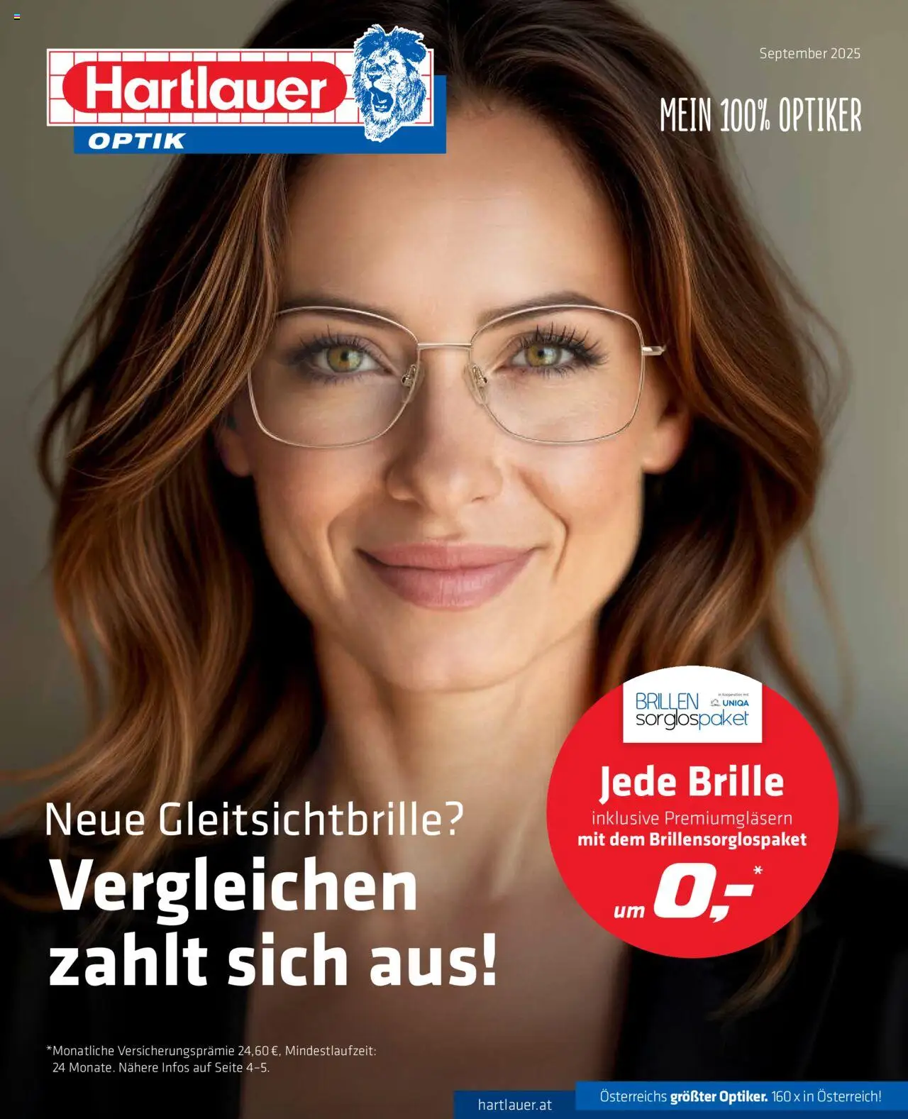 Hartlauer Optik gültig ab 01.09.2025 | Seite: 1 | Produkte: Brille