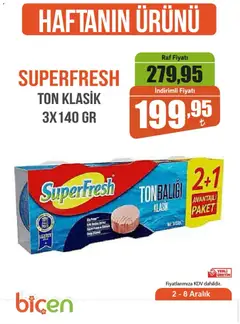 02.12.2025 tarihinden itibaren geçerli olan Biçen Market kataloğu önizlemesi