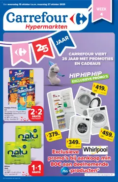 Carrefour - Hypermarkten Promoties  - Voorbeeld van een folder van Carrefour, geldig van 15.10.2025