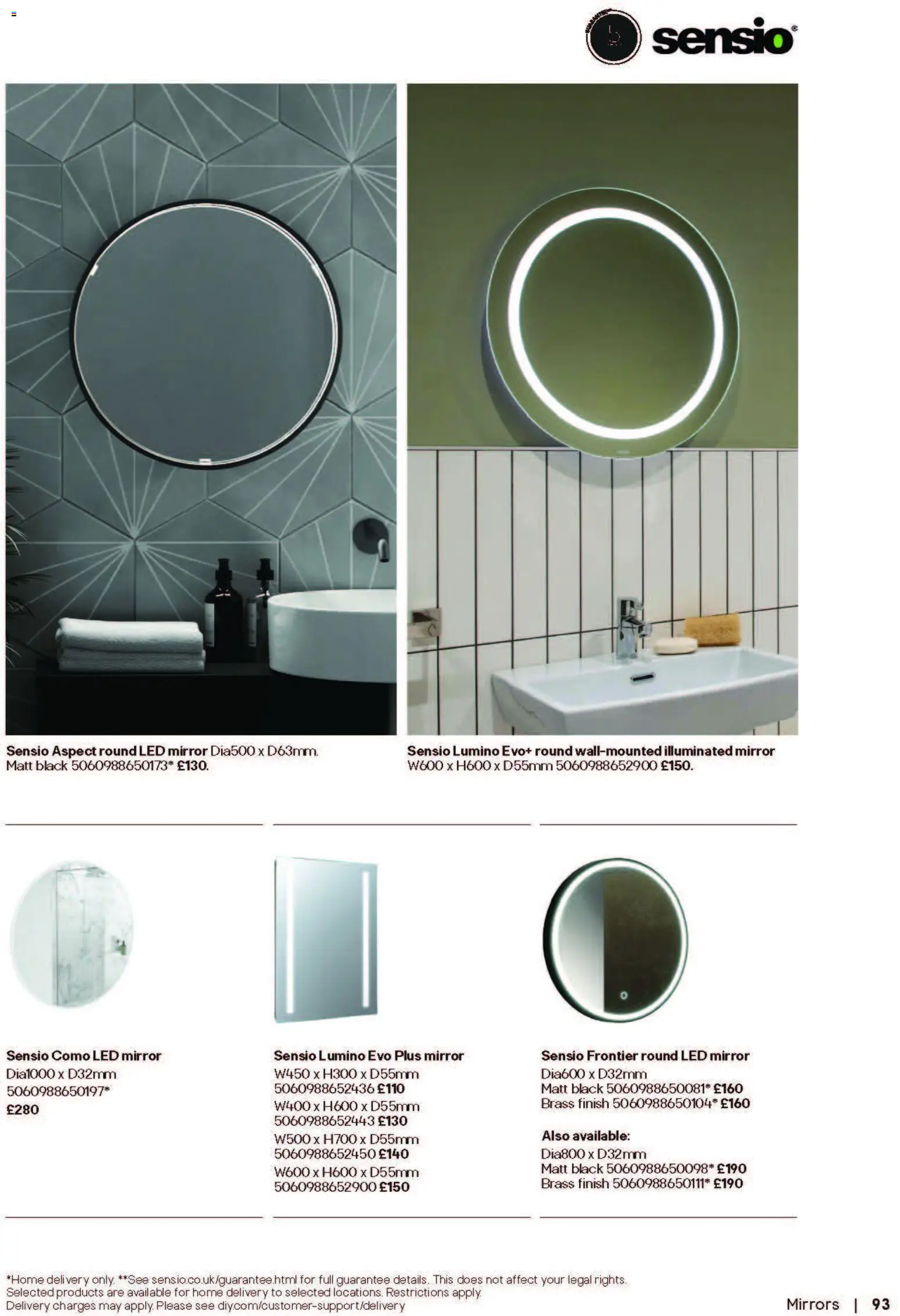 {H1} | Page: 93 | Products: Mirror