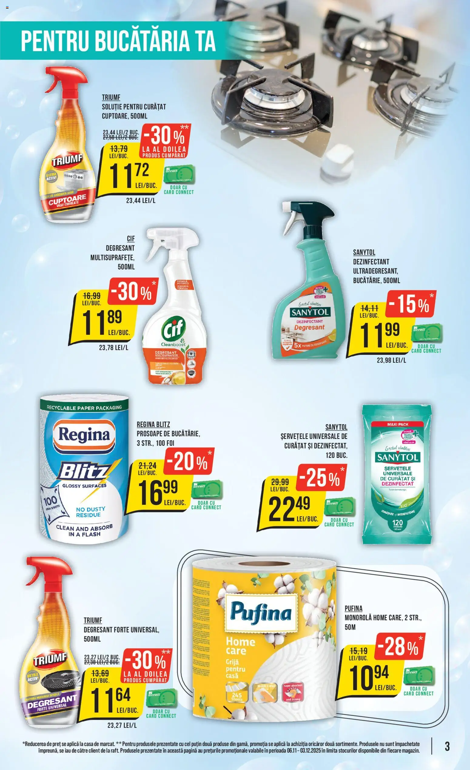 Noul catalog Mega Image – valabil de la 06.11.2025 | Pagină: 3 | Produse: Pomelo, Oțet