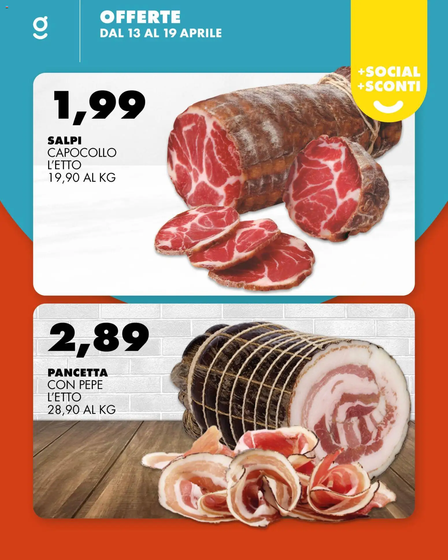 Volantino GECOP del 13.04.2026 | Pagina: 3 | Prodotti: Pancetta, Pepe