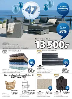 Forhåndsvisning av JYSK - Kundeavis gyldig fra 23.03.2026 | Side: 8 | Produkter: Badekåpe, Sofa, Bord, Kurv