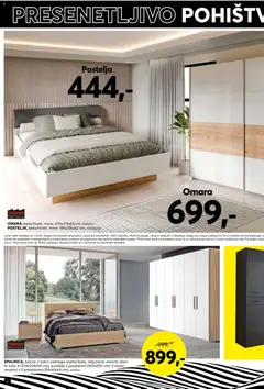 Dipo katalog akcije – veljaven od 28.01.2026 | Stran: 6 | Izdelki: Postelja, Omara, Barva