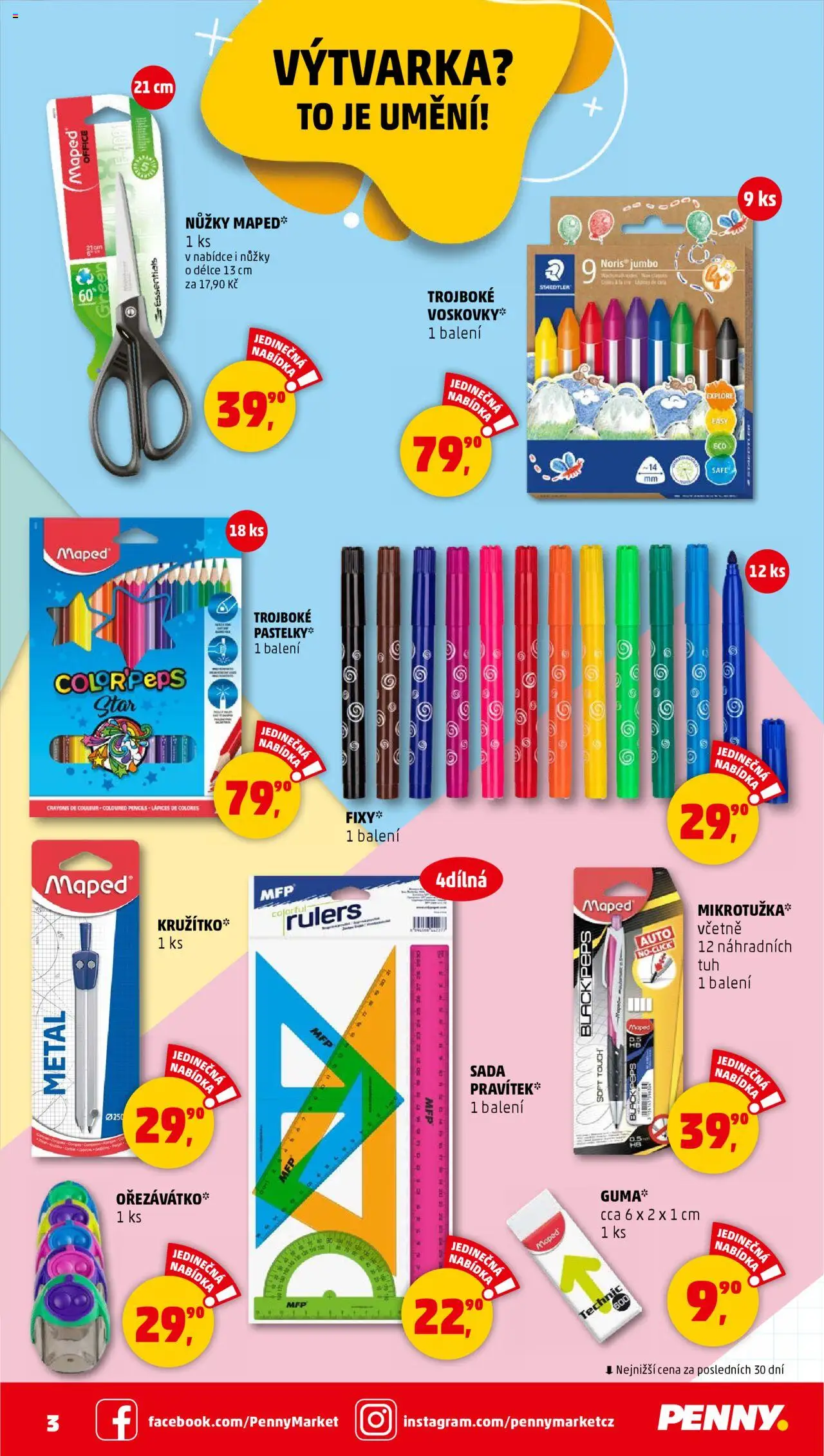 Penny Market katalog od 14.08.2025 | Strana: 3 | Produkty: Nůžky