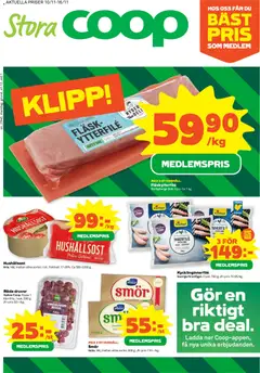 Stora Coop - Boden - Förhandsvisning av reklamblad från butik Stora Coop aktuell från 10.11.2025