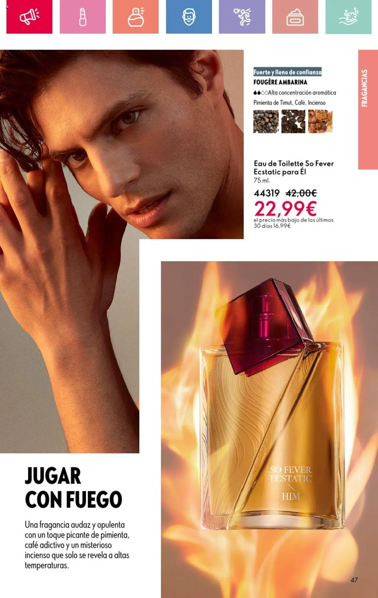 Oriflame - Catálogo Campaña 12 │ válido desde el 24.08.2025 | Página: 47 | Productos: Fragancia, Eau de toilette, Café